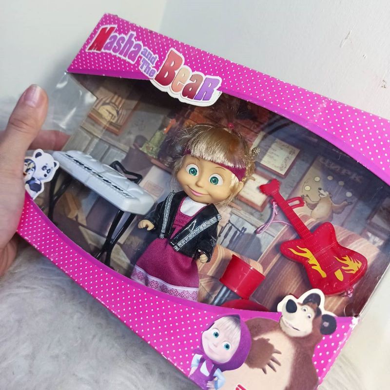 boneka Masha and the bear doll