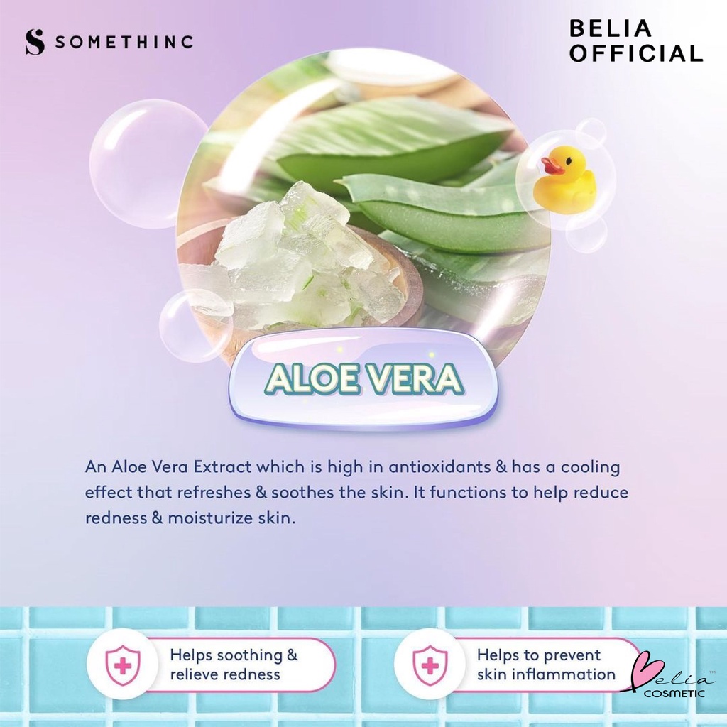 ❤ BELIA ❤ SOMETHINC Reset Gentle Micellar Cleansing Water 40 ml 160 ml | Cleansing Water (✔ BPOM)