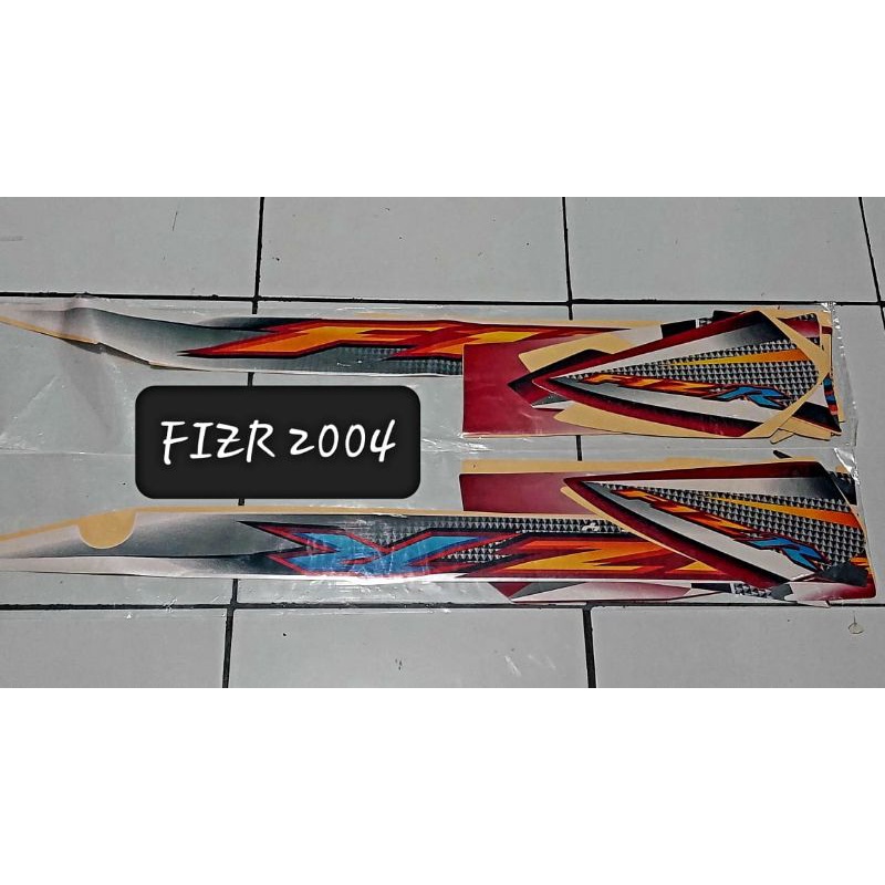 STRIPING MOTOR YAMAHA FIZR 2004