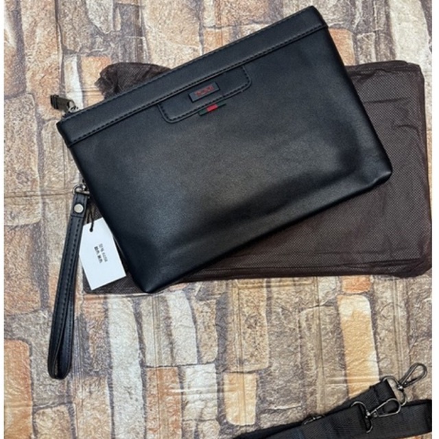 Clutch Tumi Import Tas Selempang Tumimultifungsi Pria/Wanita kulit super 6058