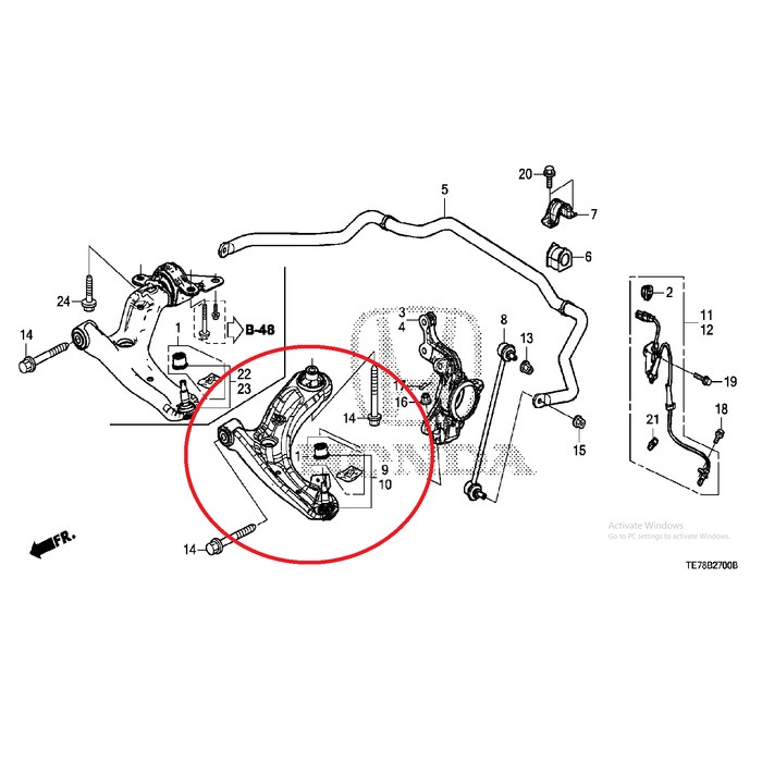 LOWER ARM DEPAN MOBILIO 2014 2015 2016 2017 2018 2019 2020