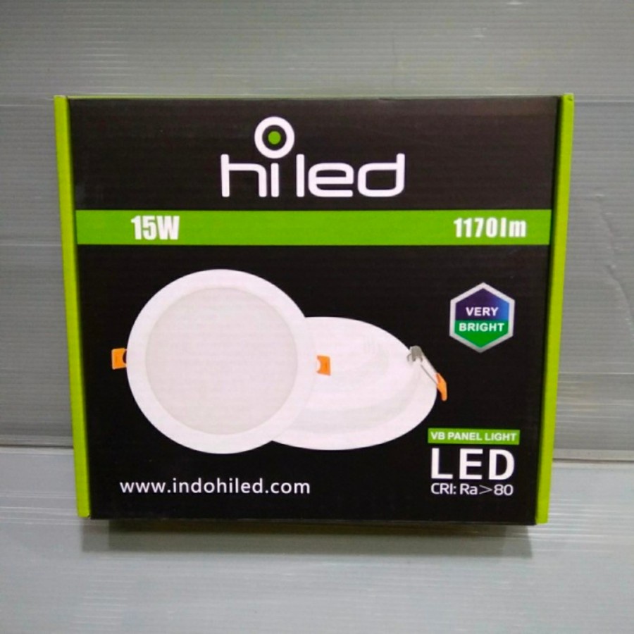 Lampu panel Led 15 watt / Panel hiled 15 watt/ Lampu plafon hiled  15 watt warna putih , kuning dan natural