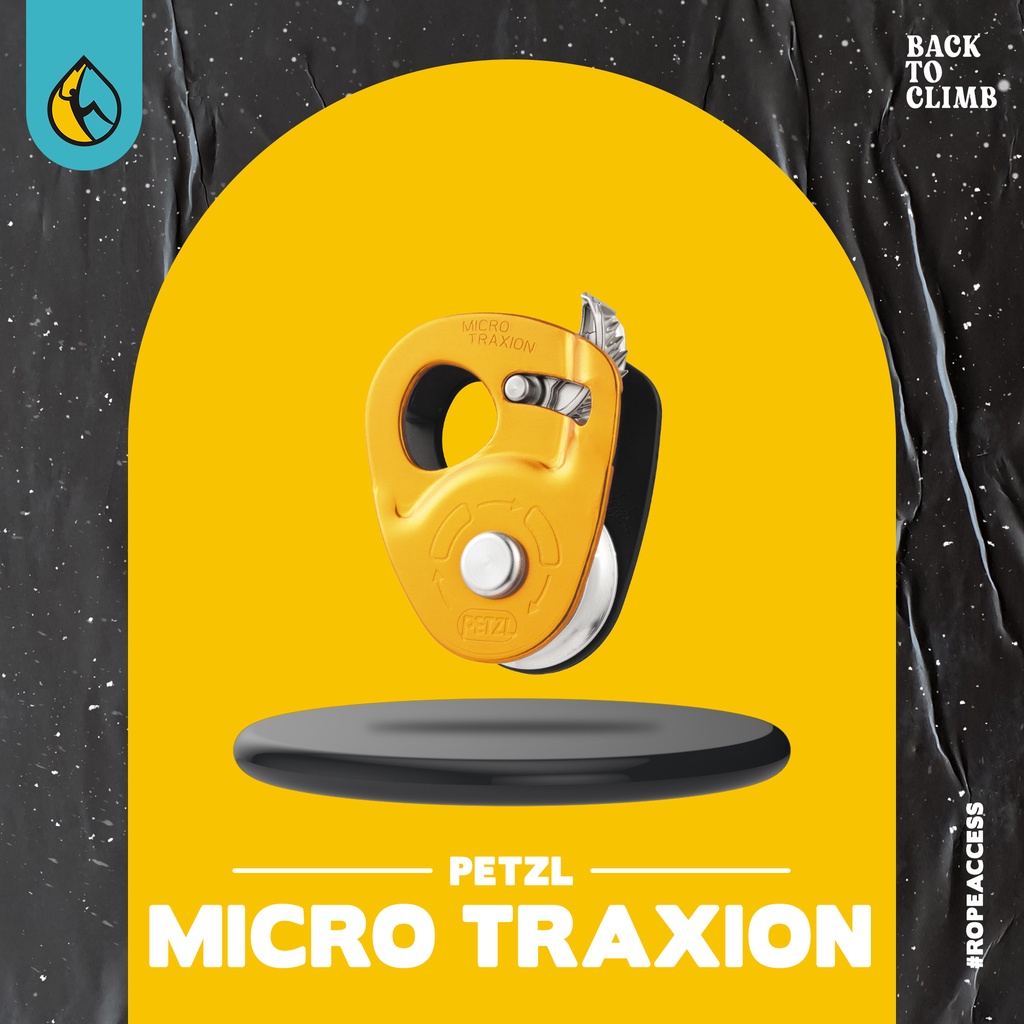 Petzl Micro Traxion Safety Climbing Work