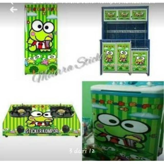 

Sticker set motif keropi