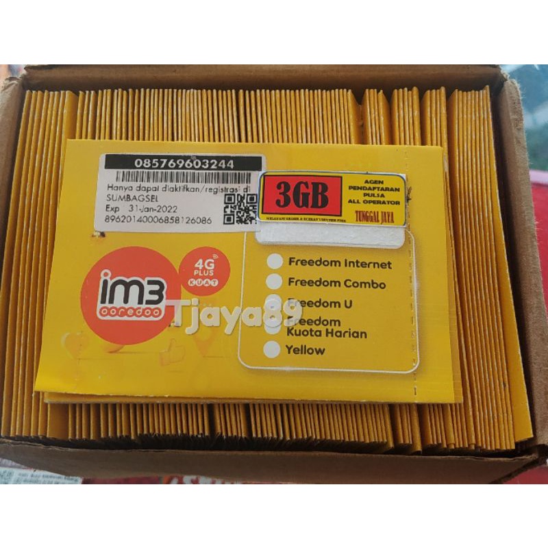 Perdana SP indosat 3GB