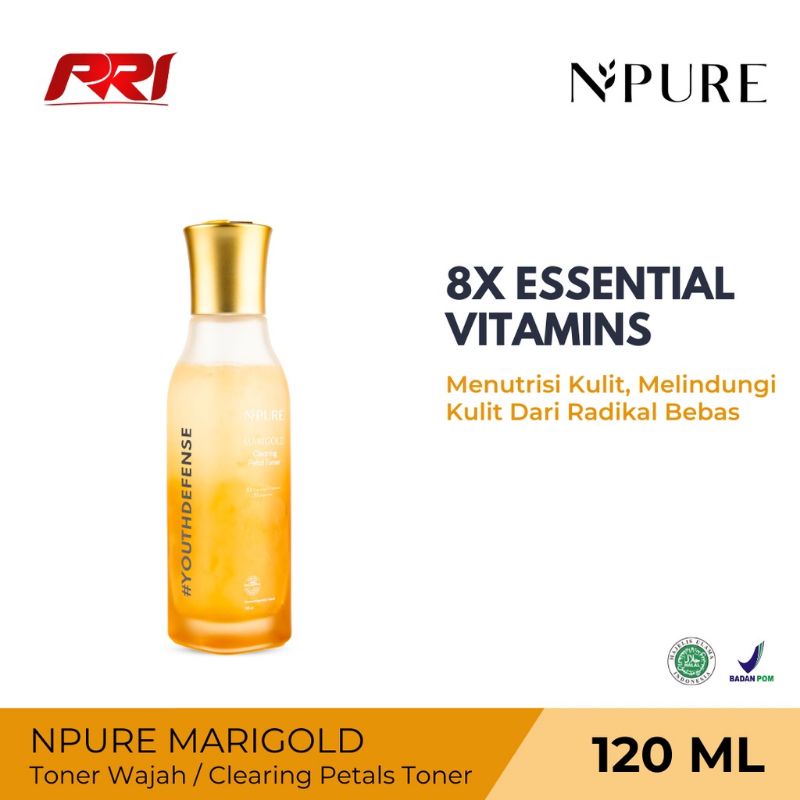 [ORI]NPURE MARIGOLD FLOWER SERIES CLEARING PETAL COLLAGEN ANTI AGING FACE TONER WAJAH NPURE MARIGOLD