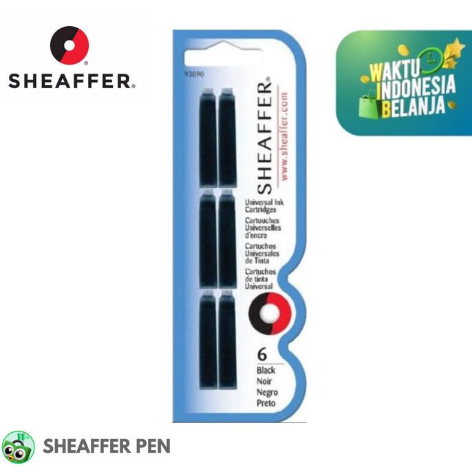 

Sheaffer Skrip Fountain Pen Universal Ink Cartridge - Blue/Black OBRAL Kode 790
