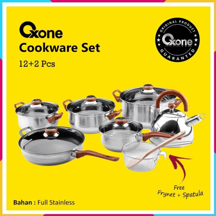 Panci Eco Cookware Set Oxone OX-933