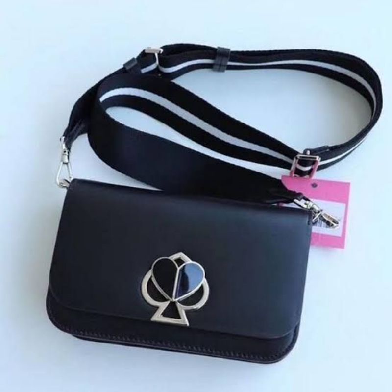 Kate Spade Nicola Medium Convertible Crossbody Blavk