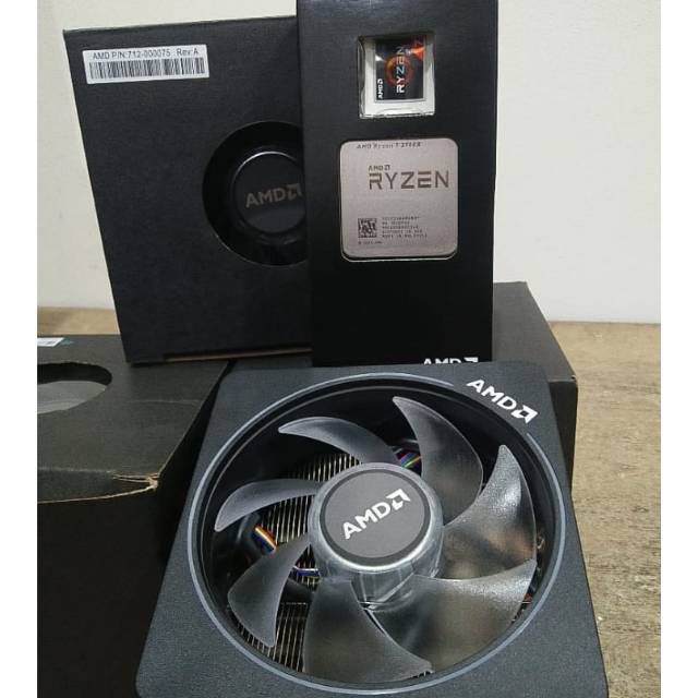 Processor AMD RYZEN 7 2700X + FAN AMD RGB ORI