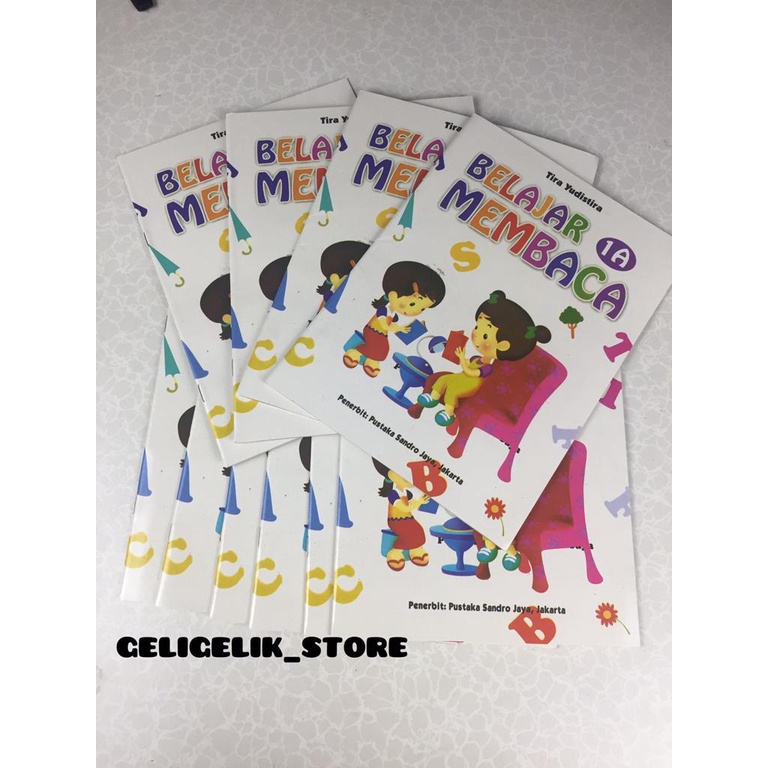 

BUKU MEWARNAI DAN BELAJAR MEMBACA 1A / 1B (1 PCS)
