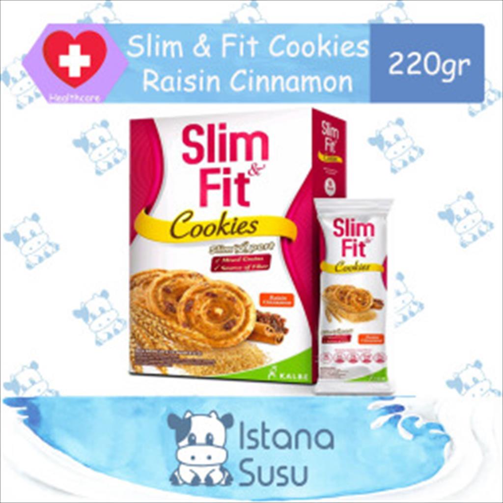 Slim &amp; Fit Cookies Raisin Cinnamon 220 gr