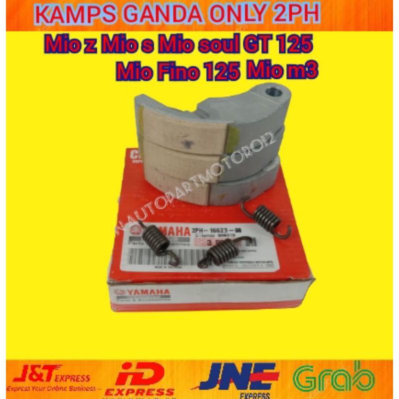 PAKET SERVIS CVT VANBEL ONLI+RUMAH ROLLER ASSY+KAMPAS GANDA MIO M3 Z S SOUL GT 125 FINO 125 2PH