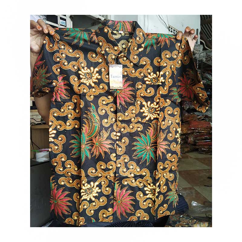 Kemeja Hem Batik Seragam V5 - Warna 4 - Sabrina