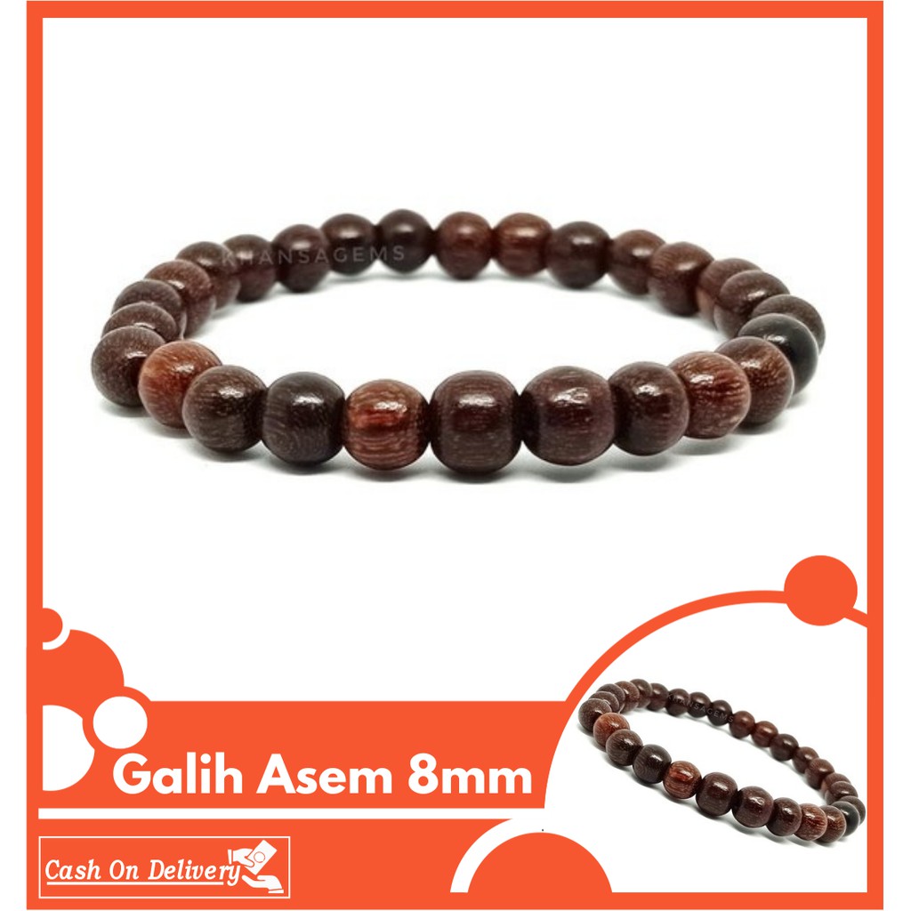 Gelang Kayu Original Galih Asem Termurah