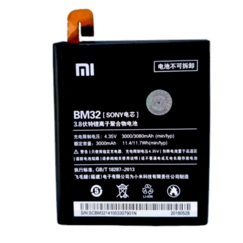 BATTERY BATERAI BATRE HP Mi4 MI 4 LTE BM-32 BATRAI BATU BM32 ORIGINAL