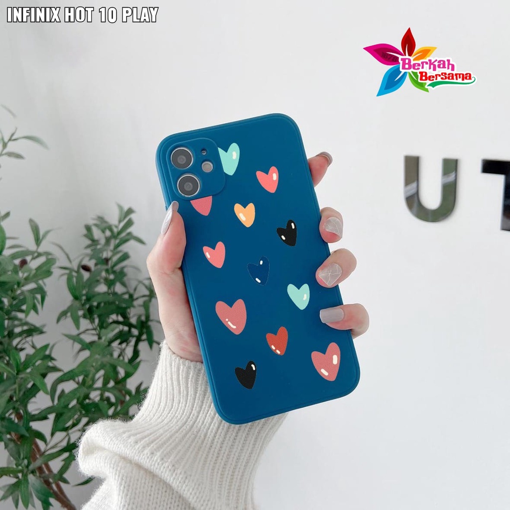 SS079 SOFTCASE FLOWER INFINIX SMART 4 5 HOT 9 PLAY HOT 10 PLAY BB5817