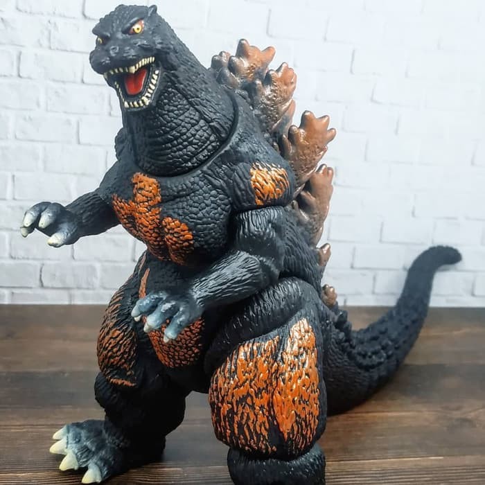 Mainan Godzilla Burning Monster Ultraman Series Figure Premium
