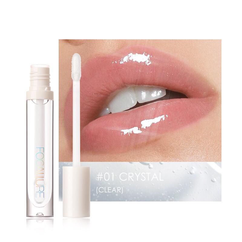 ❤ MEMEY ❤ FOCALLURE Plump High Shine Lip Glow FA153 ✔️BPOM Lip Gloss