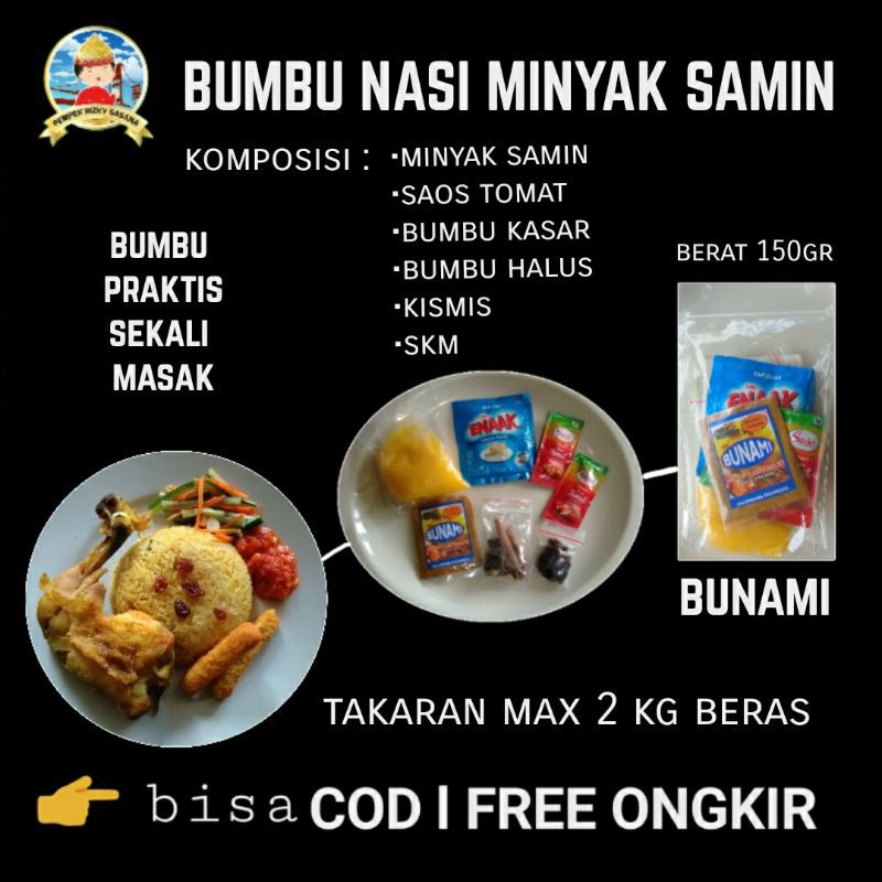 

GROSIR BUMBU NASI MINYAK/BUNAMI/NASI SAMIN/NASI BRIYANI
