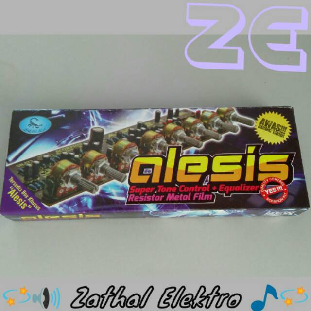 ALESIS Super Tone Control Plus Equalizer Resistor Metal Film