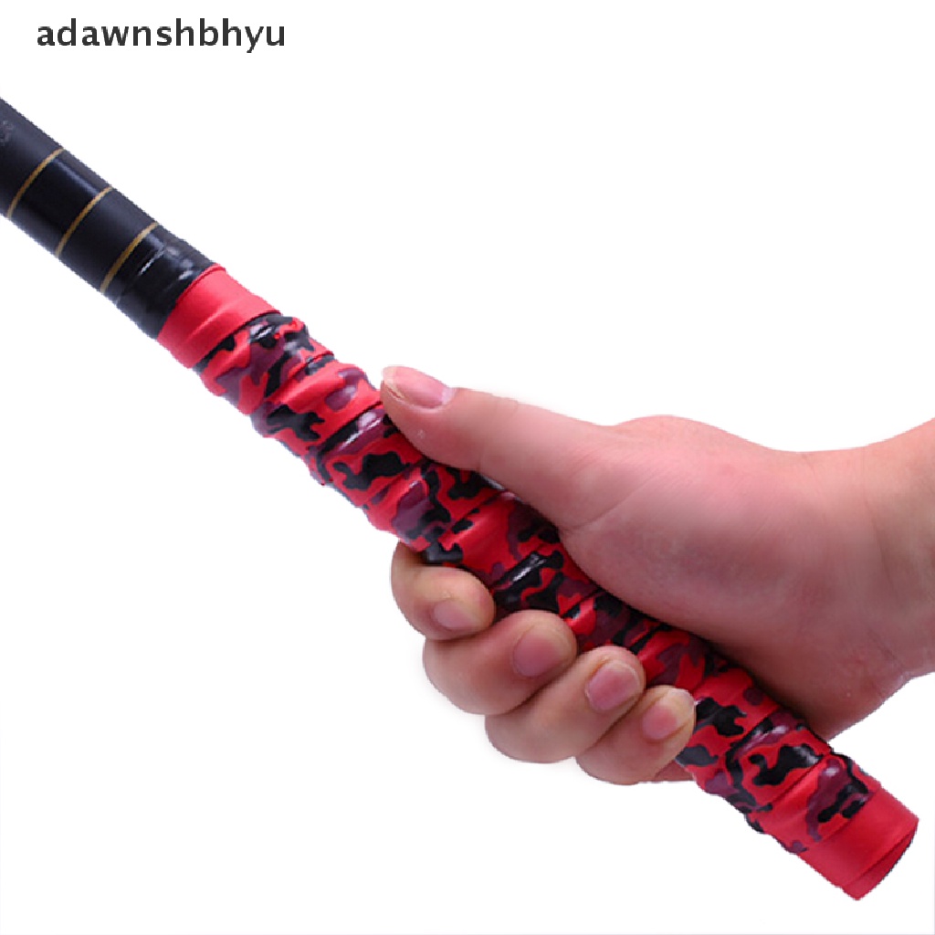 Adawnshbhyu Serap Keringat Raket Tape Anti slip Handle Grip Untuk Kamuflase Badminton Tenis