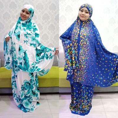 Grosir Mukena Bali Rayon Jumbo