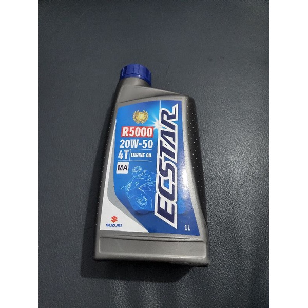 Oli Mesin Motor SGO Ecstar 4T 4 Tak Suzuki Geunine Oil 20W-50 1 Liter 1L