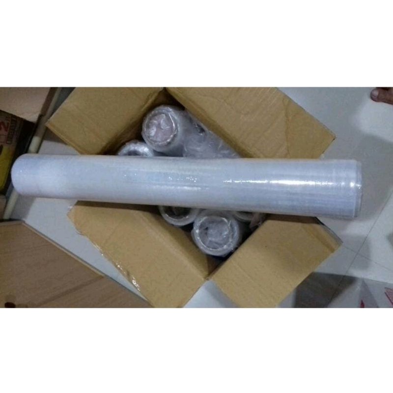 PLASTIK WRAPPING LEBAR 50 CM STRETCH FILM PLASTIK WRAPING PLASTIK