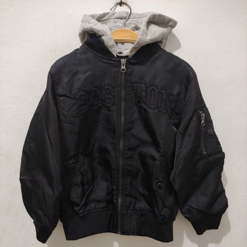 Jaket Hoodie Anak Brand Polham Size 120 (Preloved)