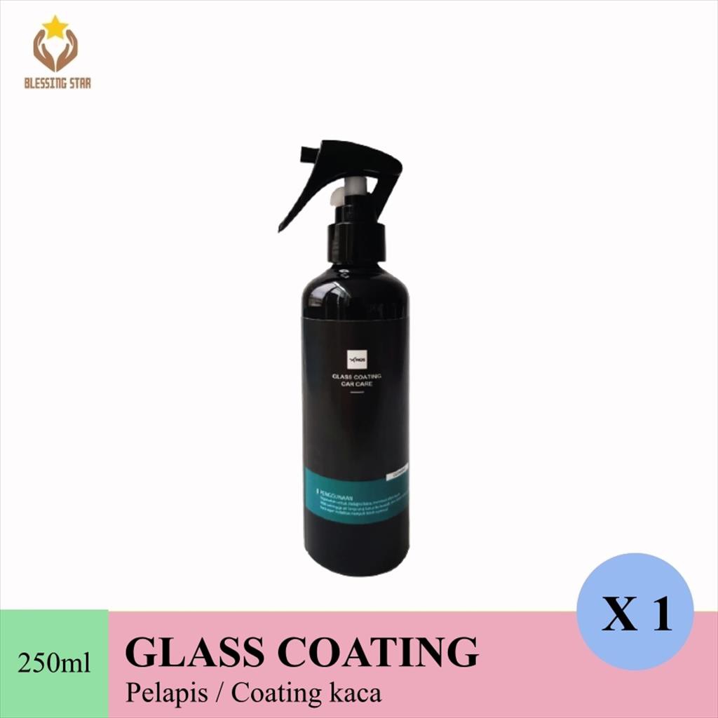 Pelapis kaca anti jamur rumah  mobil motor XMOS GLASS COATING 250ML