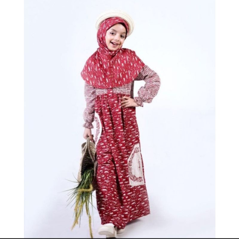 gamis anak perempuan dannis