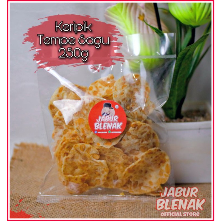 

Keripik Tempe Sagu 250g