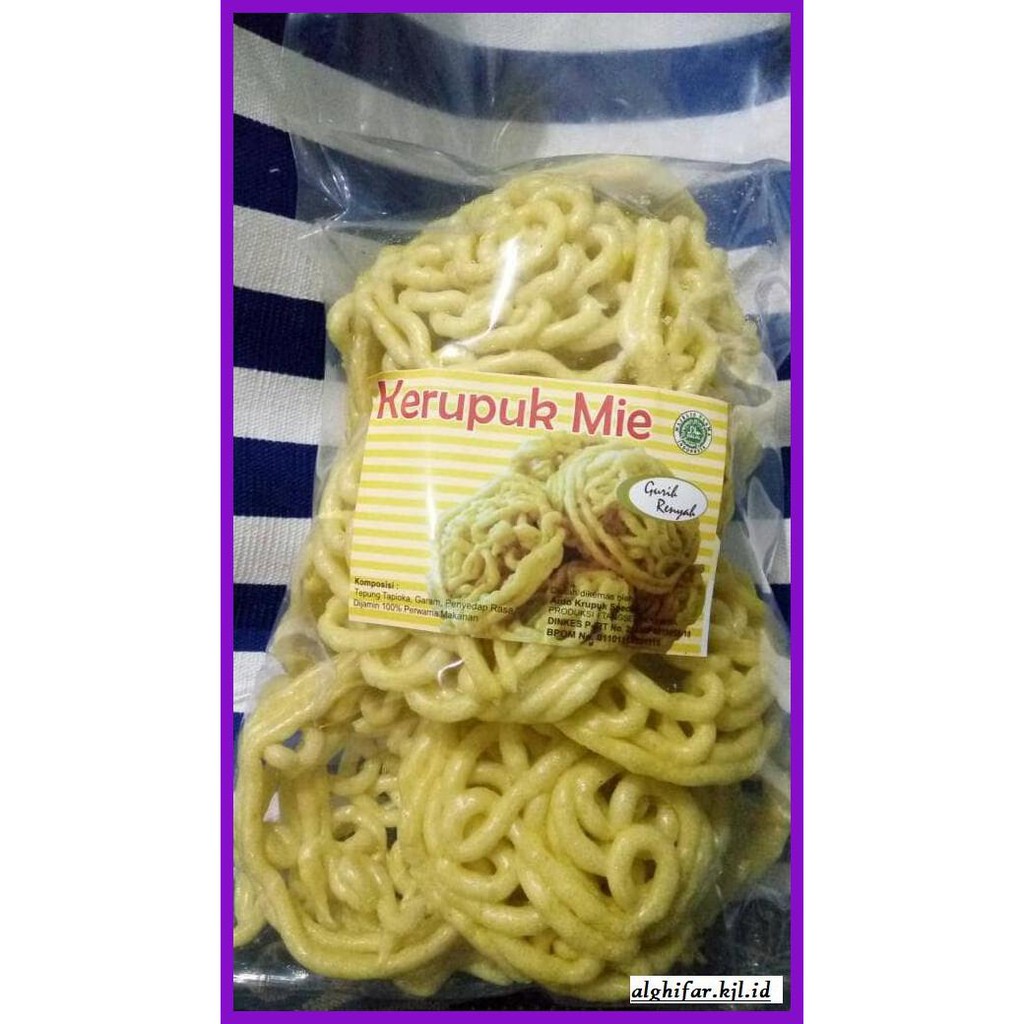 

Makanan-Kering- Kerupuk Mie -Aneka.