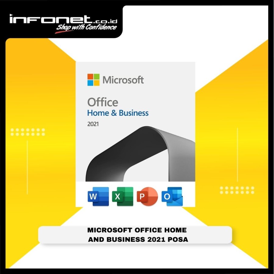 Jual MICROSOFT OFFICE HOME AND BUSINESS 2021 POSA | Shopee Indonesia