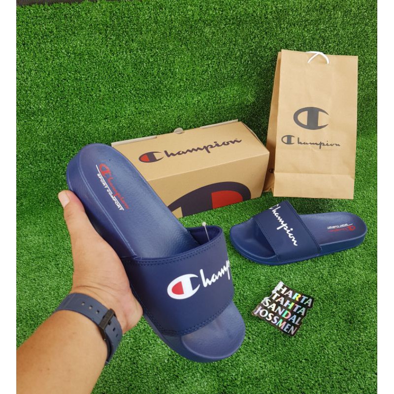 Sandal Champion Premium Sandal Slide Pria