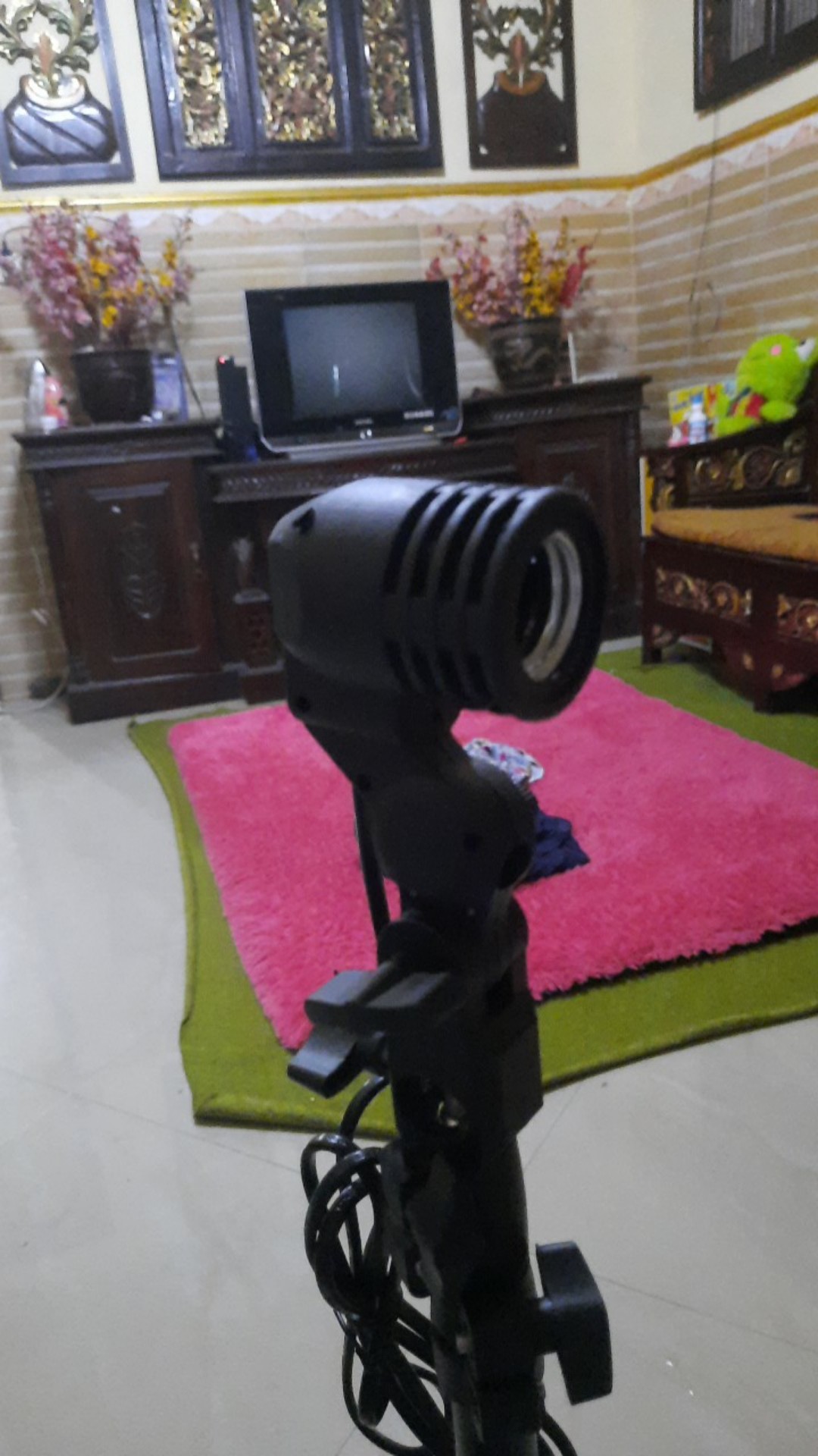 Lamp Holder Single Socket E27 Dengan Dudukan Payung Light Stand