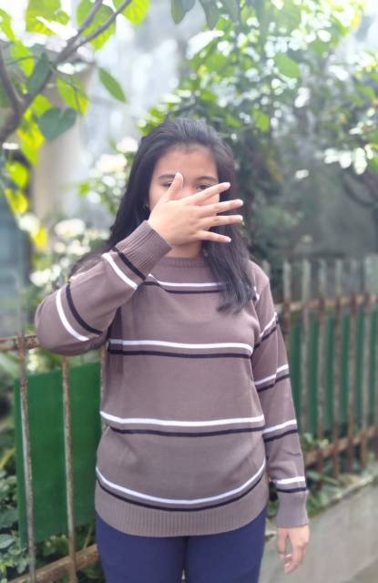 Sweater Rajut SALUR CEEP l Pakaian Rajut Wanita l Sweater Rajut l Baju Atasan Wanita l Rajut Murah