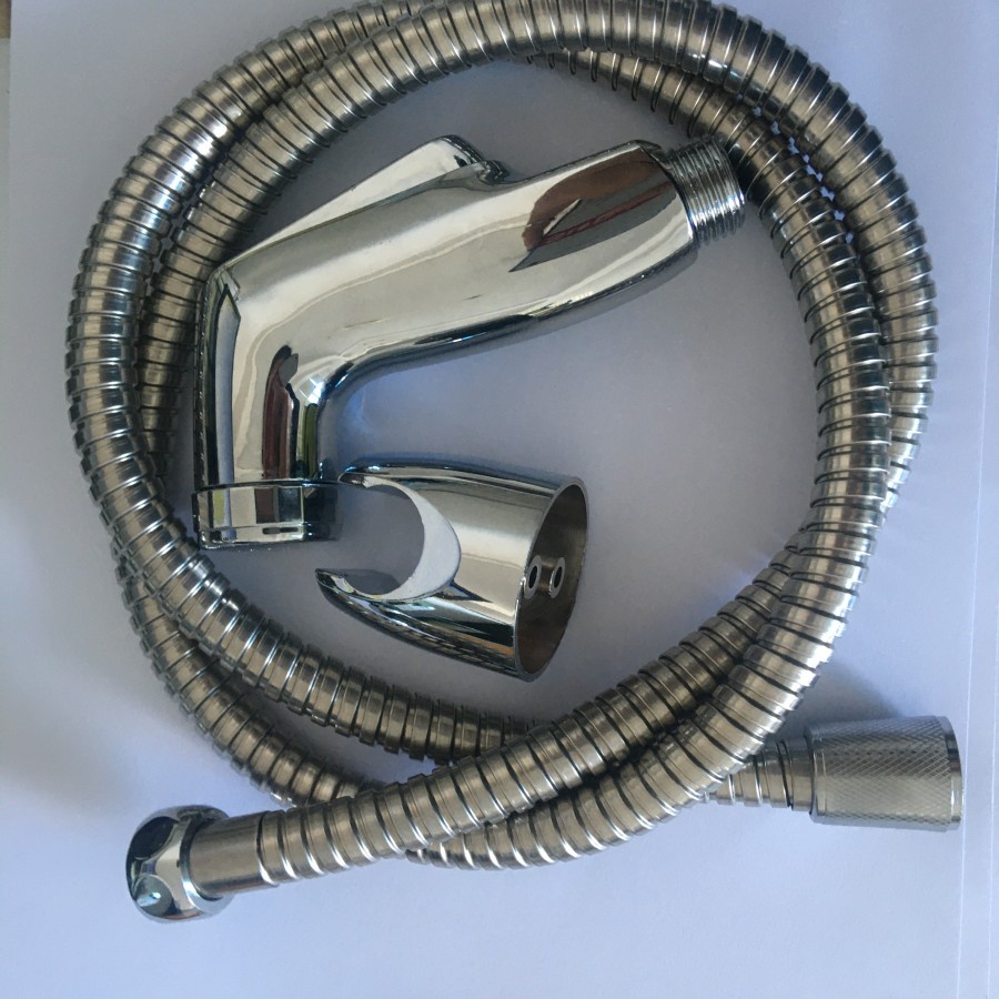 Jet Shower Bidet Chrome model sanei JS18ST-semprotan air wc shower cebok toilet kloset closet washer crom murah /S28