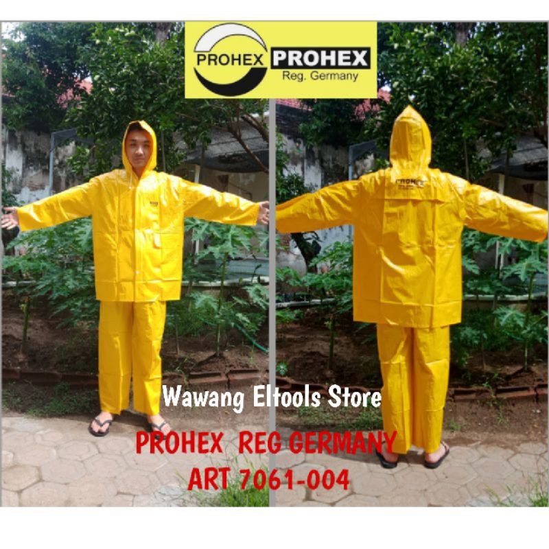 JAS HUJAN PROHEX ART 7061-004/ TEBAL/LENTUR/FLEKSIBEL/ ANTI TEMBUS.