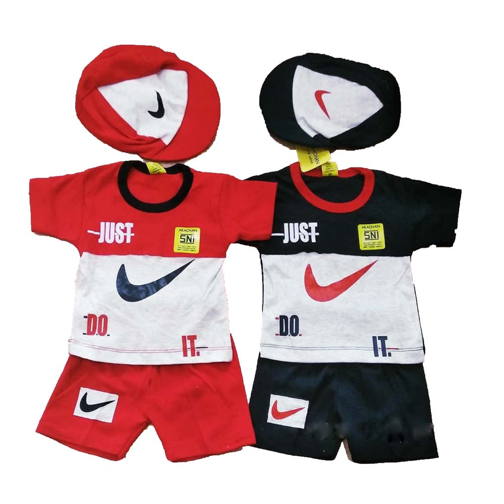 Baju Bayi Laki Laki Setelan harian Casual Bayi Just Do It