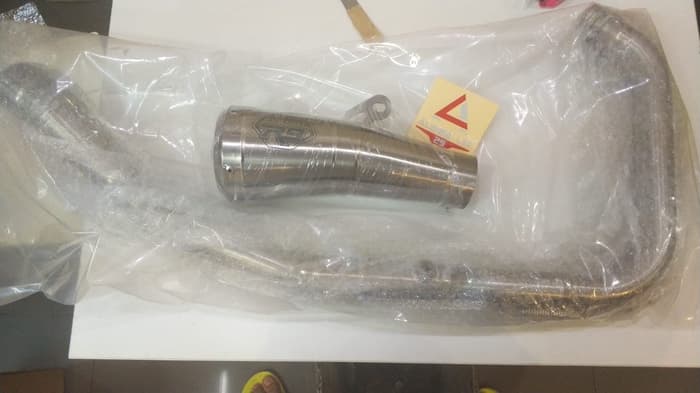 knalpot r9 gpx titanium new ninja 250 fi 2018