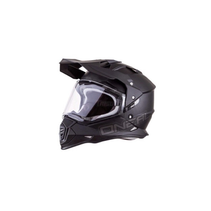 HELM CROSS ONEAL SIERRA 2 FLAT BLACK. HELM ADVENTURE ONEAL SUPERMOTO