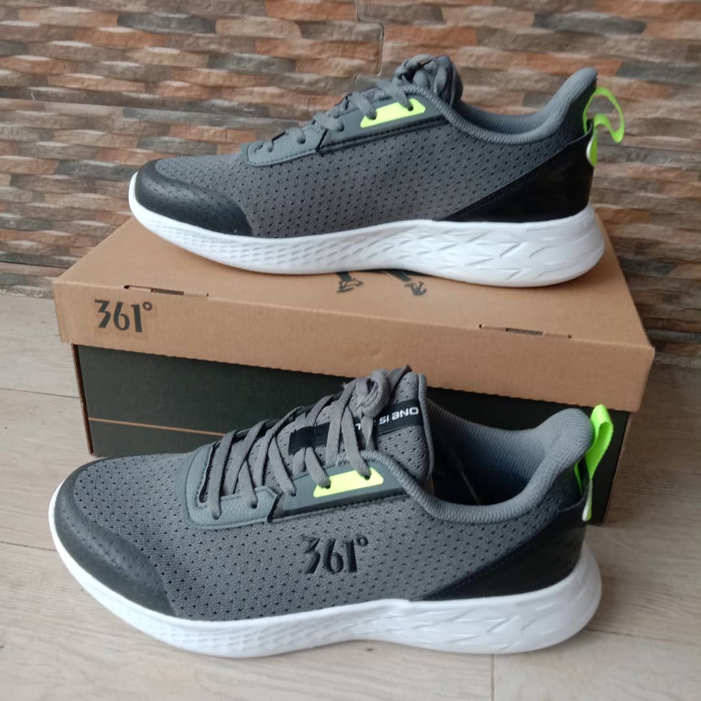 BISA COD  SEPATU OLAHRAGA LARI PRIA 361 W572024425 -21 MS TRAINING GREY ORIGINAL 100% SPORT SHOES GY