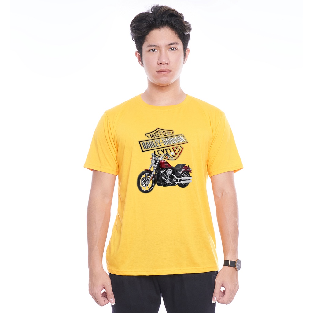 Kaos Oblong Pendek Motor Harley