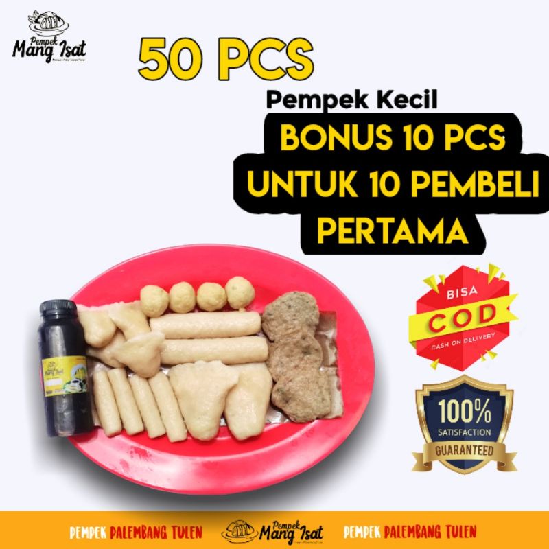 

Pempek palembang asli - Paket isi 50 pcs - Pempek palembang - Pempek mang isat