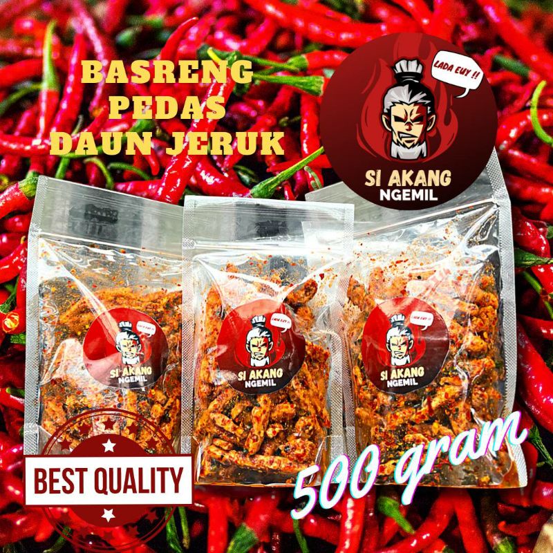 

BASRENG SI AKANG NGEMIL 500gr PEDAS DAUN JERUK VIRAL