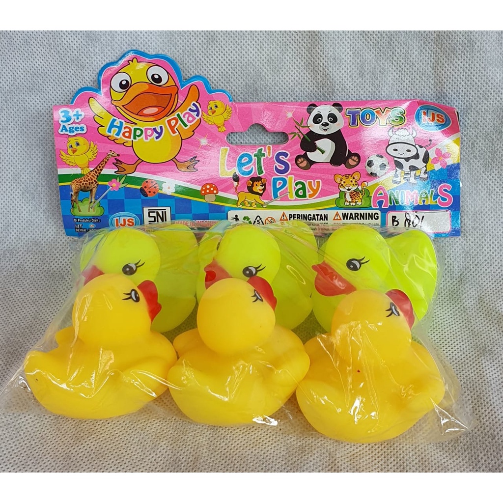 Mainan Anak Bebek Isi 6 pcs