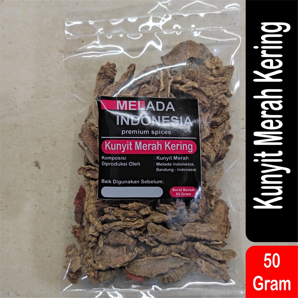 

Kunyit Merah Kering