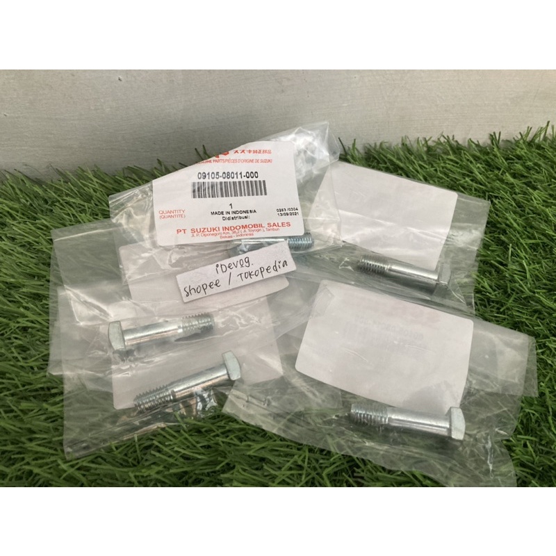 Baut Napgear Baud Napgir Baut Gear belakang Satria Fu Shogun Smash Gsx Bolt Screw Drum Rear Sprocket Ori SGP-1